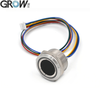 GROW R503-M22 DC3.3V 200 Capacity Round RGB Ring Indicator LED Control Capacitive Fingerprint Module Sensor Scanner