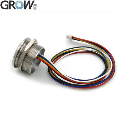 GROW R503-M22 DC3.3V 200 Capacity Round RGB Ring Indicator LED Control Capacitive Fingerprint Module Sensor Scanner