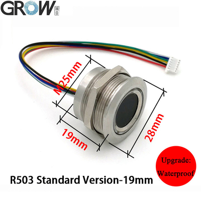 GROW KS220-S+R503 DC12V Two Relays Fingerprint Access Control Board With Self-locking/Ignition/Jog Mode With Admin/User