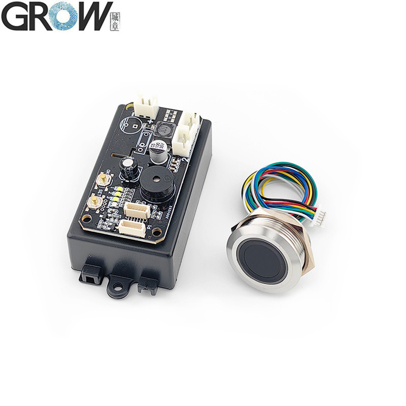 GROW KS220-S+R558 DC12V Two Relays Fingerprint Access Control Board With Self-locking/Ignition/Jog Mode With Admin/User