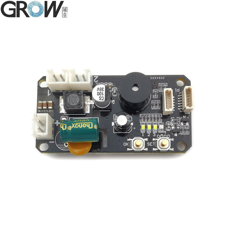 GROW KS220-L DC30-75V Two Relays Output Fingerprint Control Board With Self-locking/Ignition/Jog Mode With Admin/User