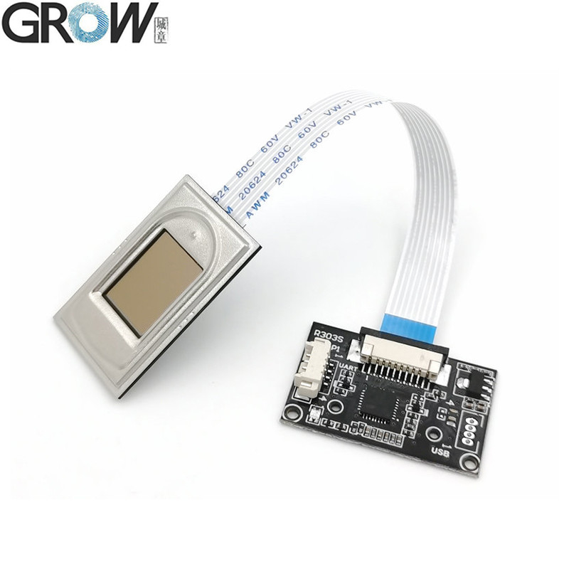 Grow R303S FPC1020 USB UART Interface Capacitive Fingerprint Module with Free Sdk
