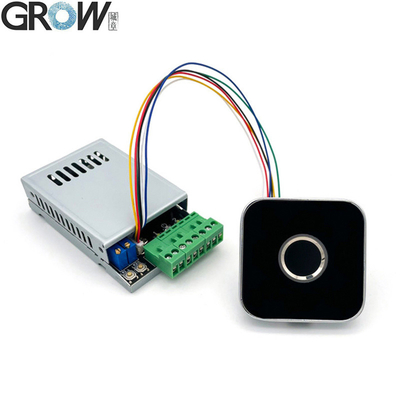 GROW K220+R502-AW 二重リレー DC10-24V 出力 管理者/ユーザー指紋アクセス制御ボード 0.5秒～60秒 自己ロック