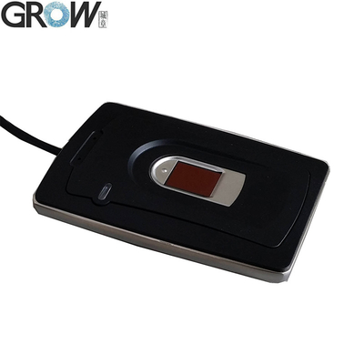 GROW R101N 生体認証デスクトップ静電容量式 USB 指紋リーダー、Linux Windows Android 用 1000 容量、無料 SDK